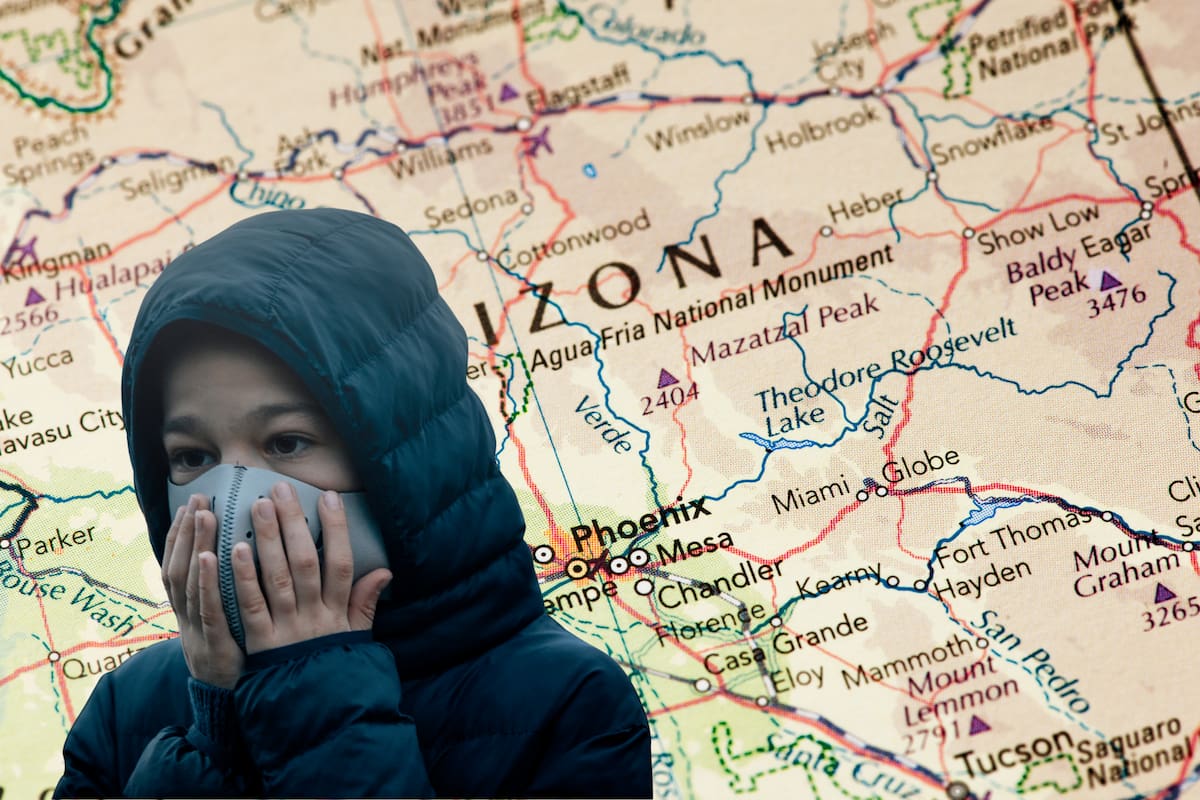 El Departamento de Calidad Ambiental de Arizona (ADEQ) emitió alertas de salud para comunidades como Douglas, donde la acumulación de partículas gruesas PM10 alcanzó niveles de riesgo extremo durante el fin de semana