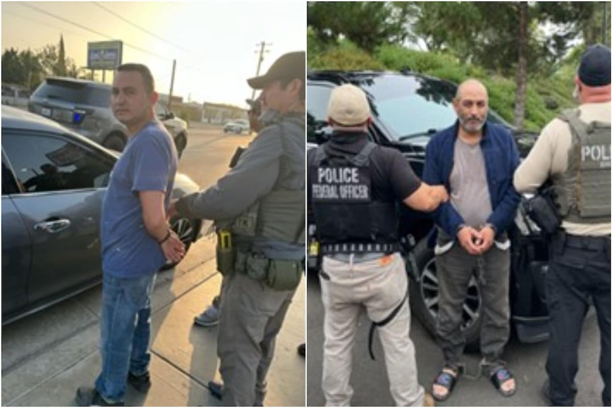 El Departamento de Seguridad Nacional (DHS) publicó información sobre algunos detenidos en Los Ángeles