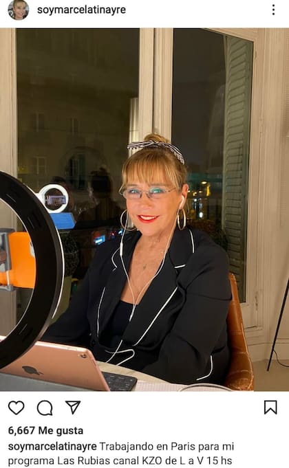 El departamento donde vive Ámbar de Benedectis es propiedad de su abuela Marcela Tinayre
