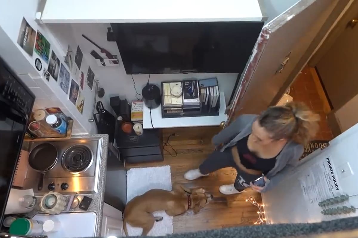 El departamento más pequeño de Nueva York tiene solo 7 metros cuadrados.