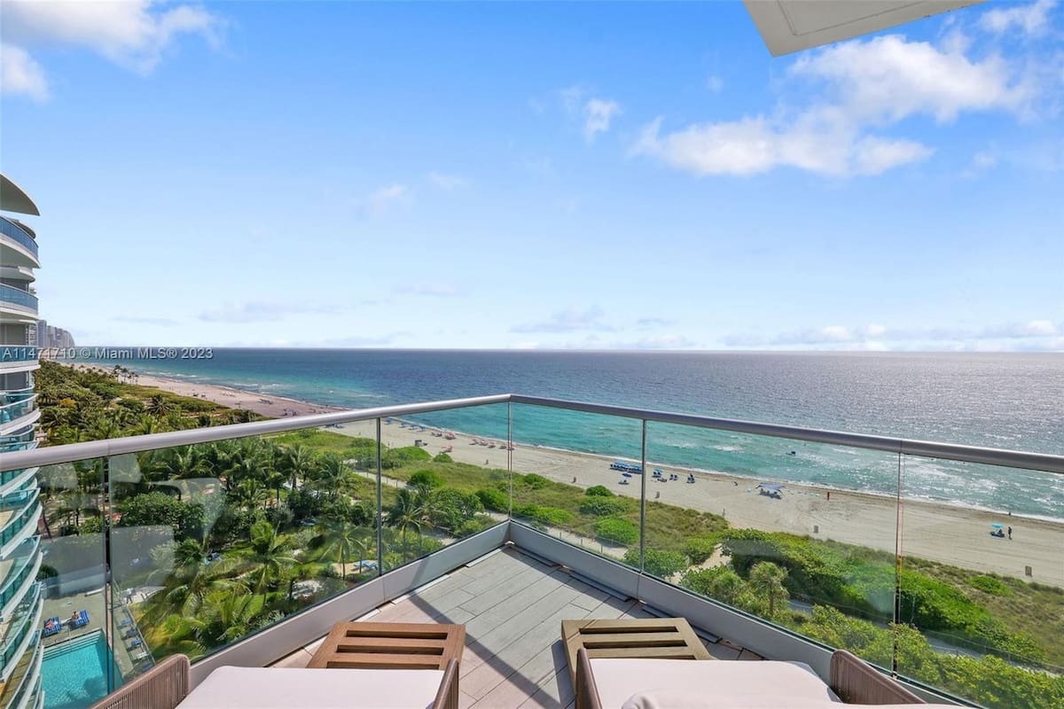 El departamento tiene vistas únicas al Océano Atlántico