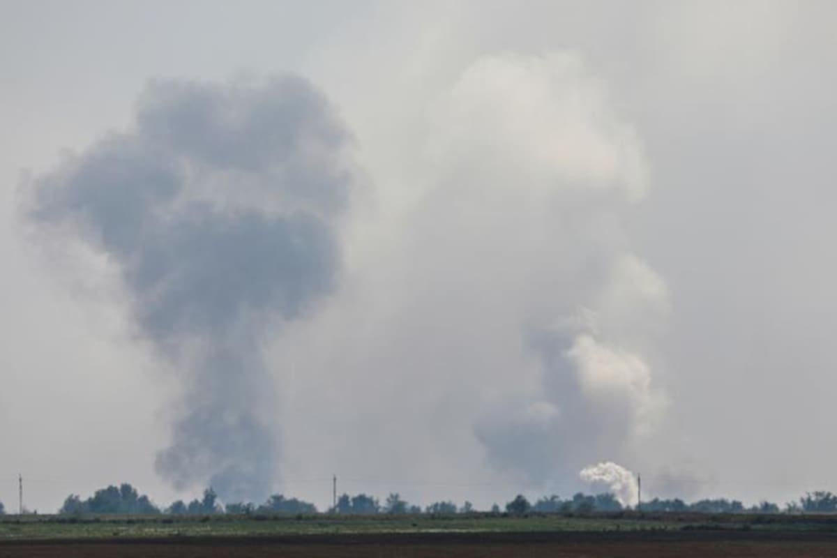 El depósito militar, situado cerca de Dzhankói, en el norte de Crimea, "fue dañado el 16 de agosto por la mañana por un acto de sabotaje", afirmó el ejército ruso.