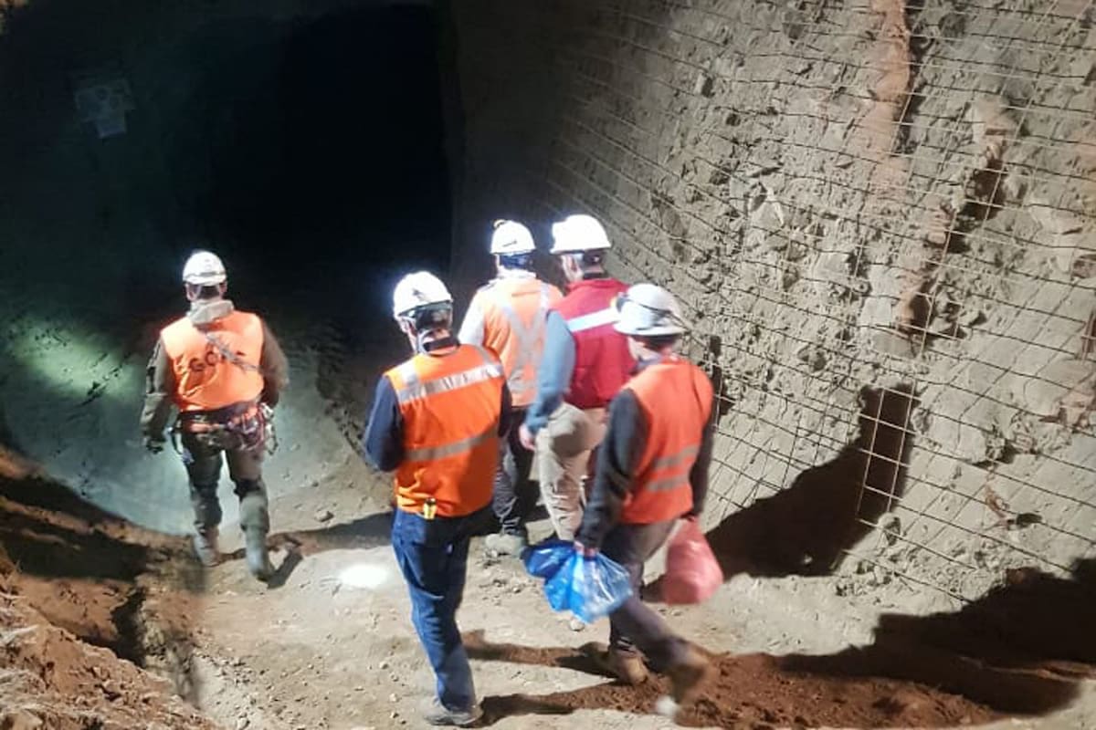 El derrumbe se produjo en la noche del jueves