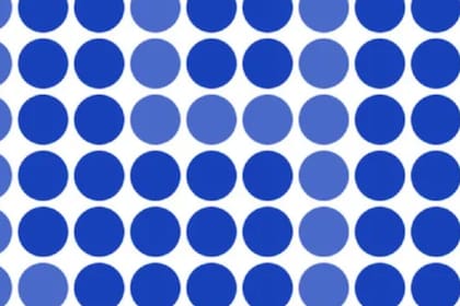 El desafío es encontrar dos números ocultos entre las esferas azules
