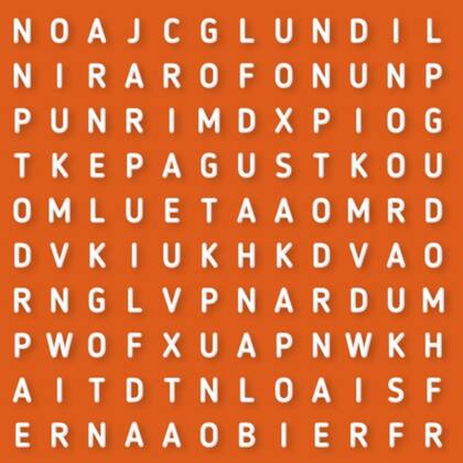 El desafío es encontrar la palabra ATÚN en menos de siete segundos