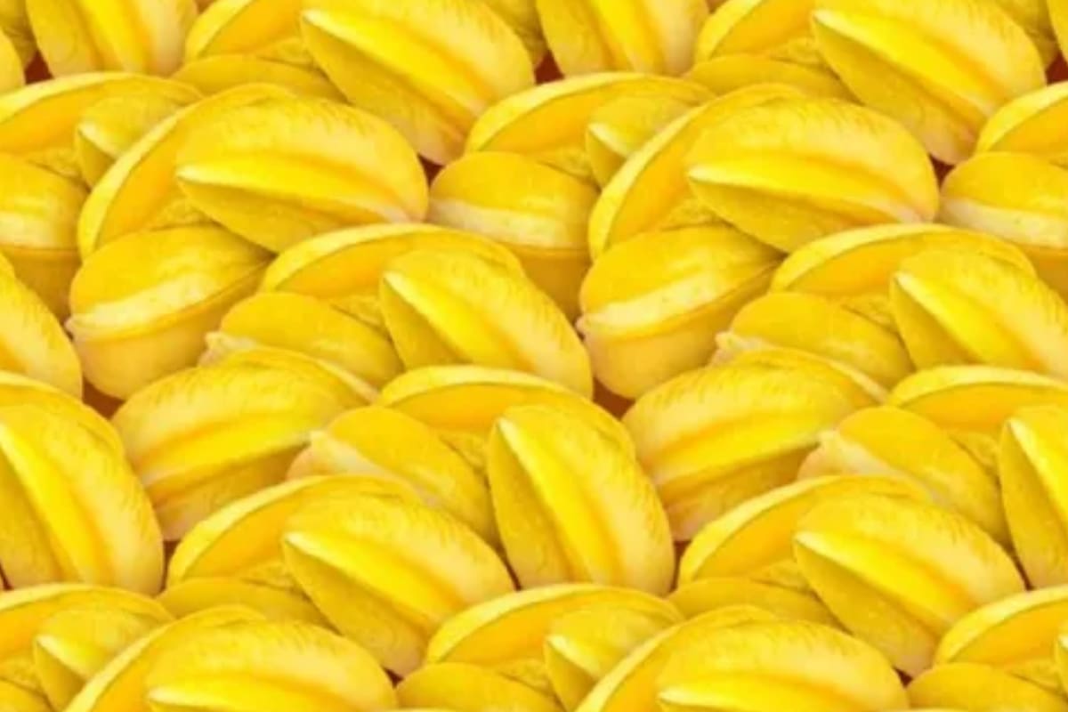 El desafío para los usuarios es encontrar una banana escondida entre las frutas