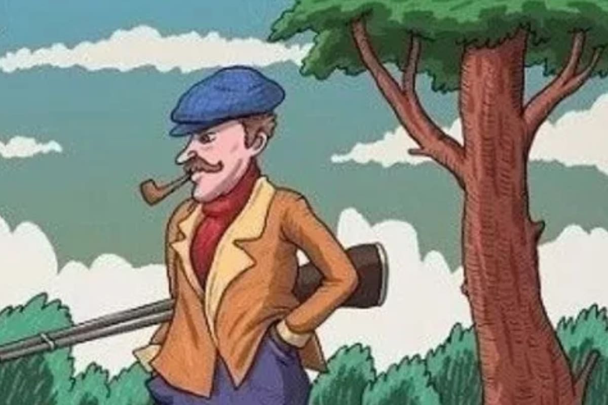 El desafío visual imposible: dónde está el conejo