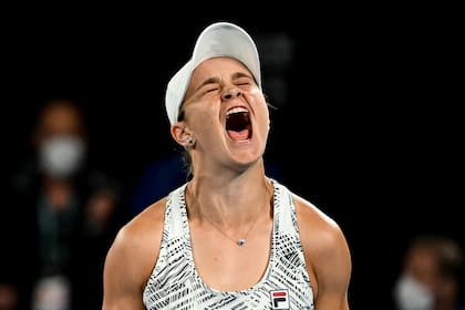 El desahogo de Ashleigh Barty, en enero pasado, al ganar el Australian Open; a los 25 años y siendo la número 1 del mundo sorprendió a todos anunciando su retiro.
