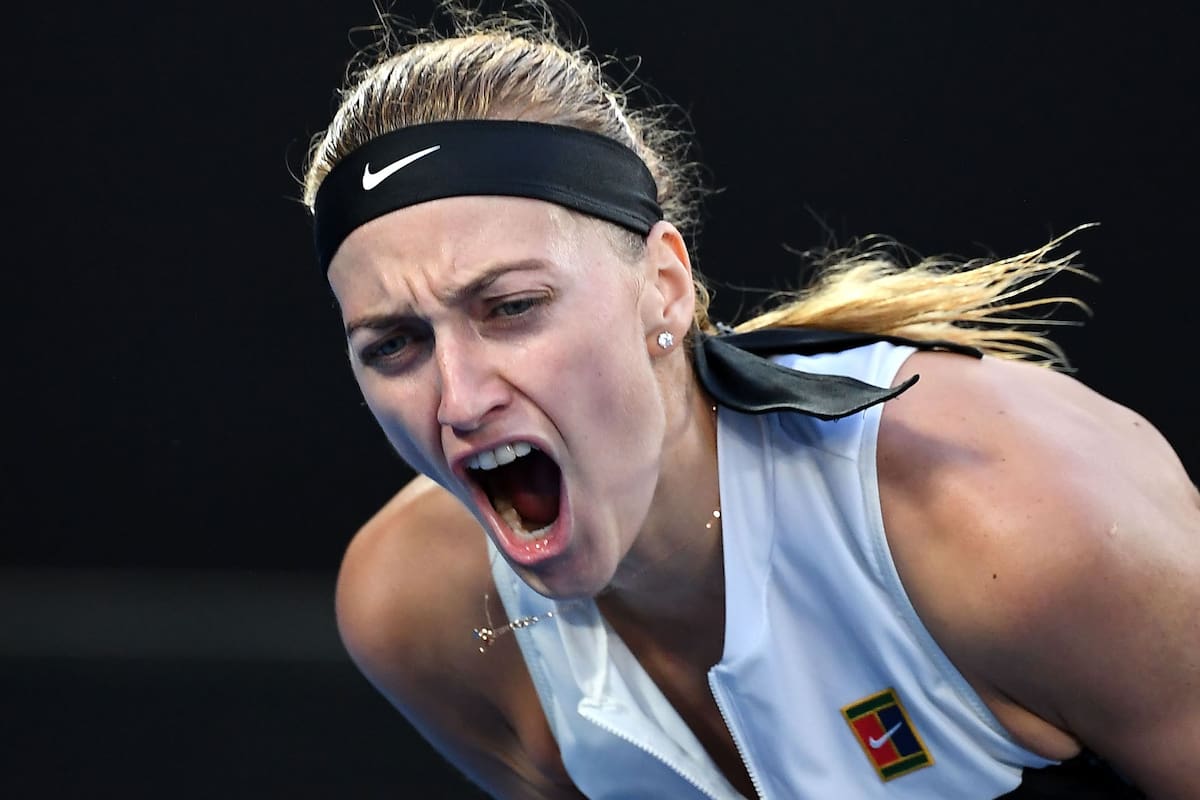 El desahogo de Kvitova tras dar el paso a semifinales
