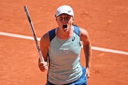 El desahogo de la polaca Iga Swiatek, que derrotó a la rusa Daria Kasatkina y disputará su segunda final en Roland Garros.