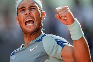El desahogo de Rafael Nadal, después de emplear más de 3 horas para ganarle a David Goffin en Madrid