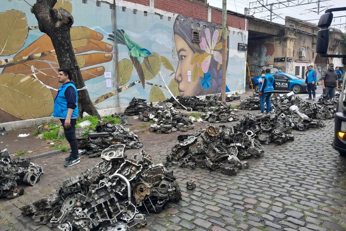 El desamadero clandestino funcionaba bajo la fachada de un taller mecánico