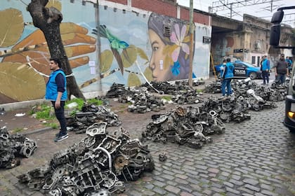 El desamadero clandestino funcionaba bajo la fachada de un taller mecánico