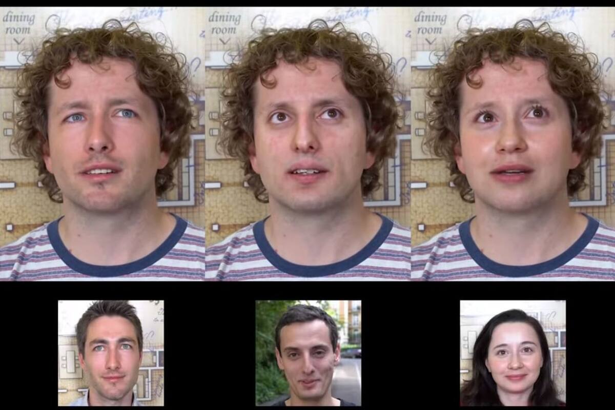 El desarollo de Disney logra trasponer rostros con mejor fidelidad y a una resolución mayor que otras herramientas de deepfake