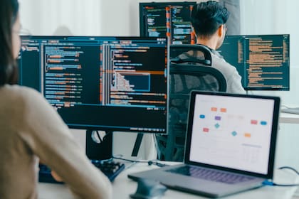 El desarrollo de software es una actividad central en el sector de la economía del conocimiento