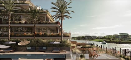 El desarrollo residencial será aterrazado y tendrá un espíritu náutico: todas las unidades "tendrán agua".