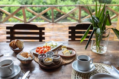 El desayuno artesanal en Margay.