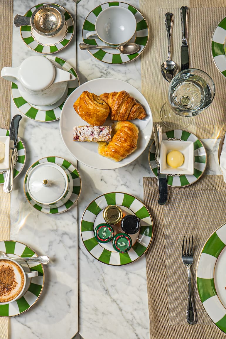 El desayuno que se sirve Sunny Yard deleita la vista, además del sentido del gusto