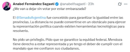El descargo de Sagasti