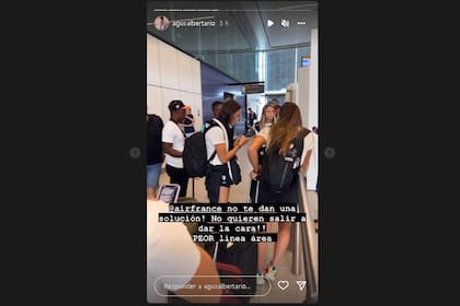 El descargo de Agustina Albertario en su cuenta de Instagram