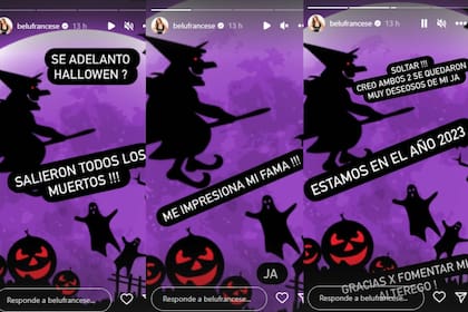 El descargo de Belén Francese (Captura video)