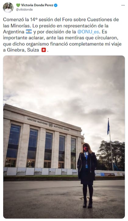 El descargo de Donda tras la controversia generada