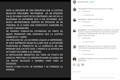 El descargo de Jey Mammon tras ser acusado por abuso sexual