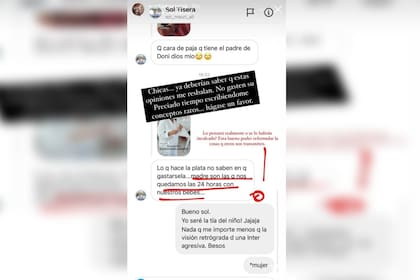 El descargo de Marzol ante las críticas. Instagram @noeliamarzolok