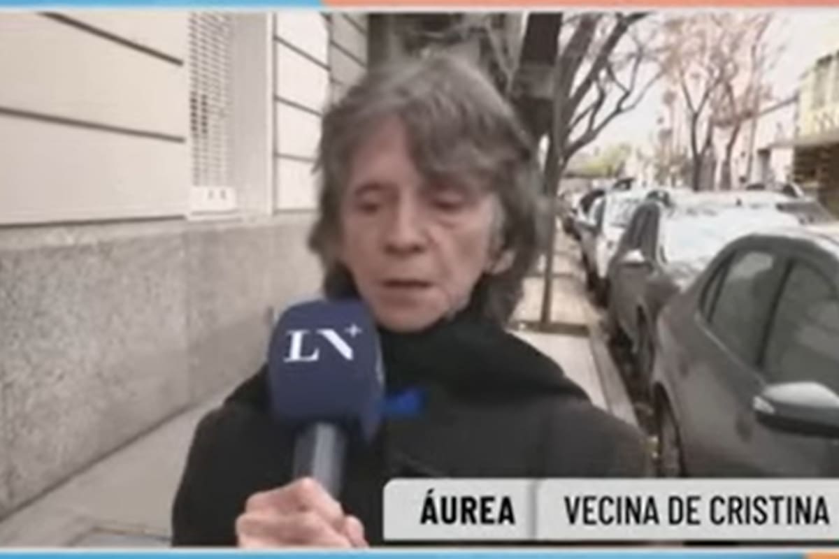 El descargo de una vecina de Cristina Kirchner