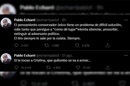 El descargo del actor (Captura Twitter)