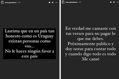 El descargo del periodista en sus redes por el dinero que le debían