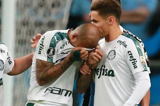 Loustau expulsó a Felipe Melo, que salió llorando: cuántas veces vio la roja