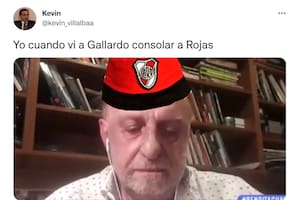 El desconsuelo de los hinchas de River por la lesión de Rojas