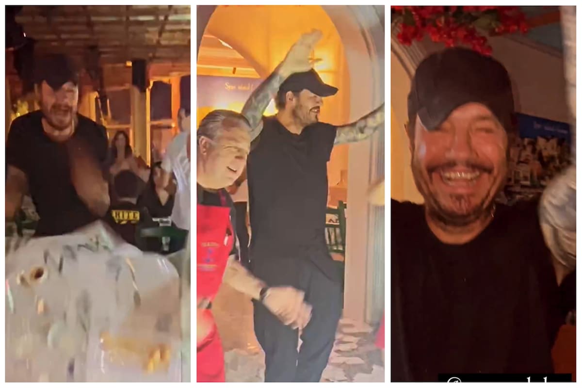 El descontrolado festejo de Marcelo Tinelli en un restaurante de Qatar: “Se pudrió todo”