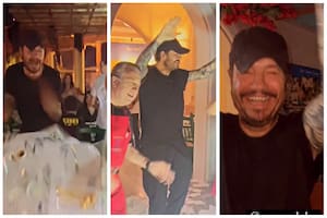 El descontrolado festejo de Marcelo Tinelli en un restaurante de Qatar: “Se pudrió todo”