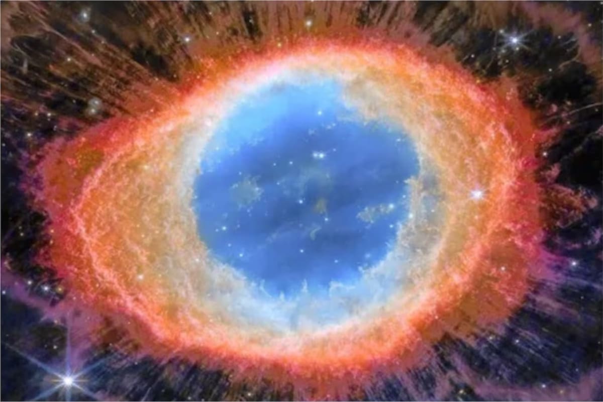 El descubrimiento de la Nebulosa Helix se dio en 1824 (Foto: NASA/JWST)