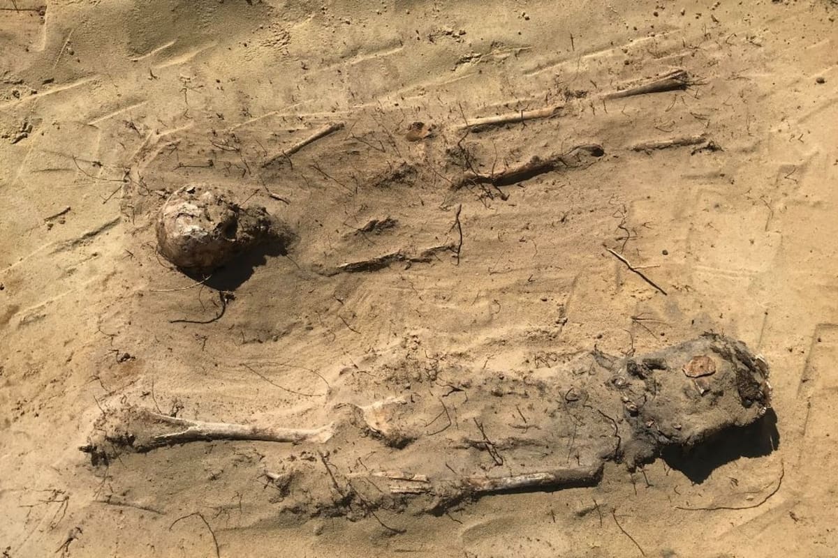 El descubrimiento fue realizado casualmente mientras construían una carretera en el sudeste de Polonia y los arqueólogos dicen que los restos datan de los siglos XVI y XVII de nuestra era