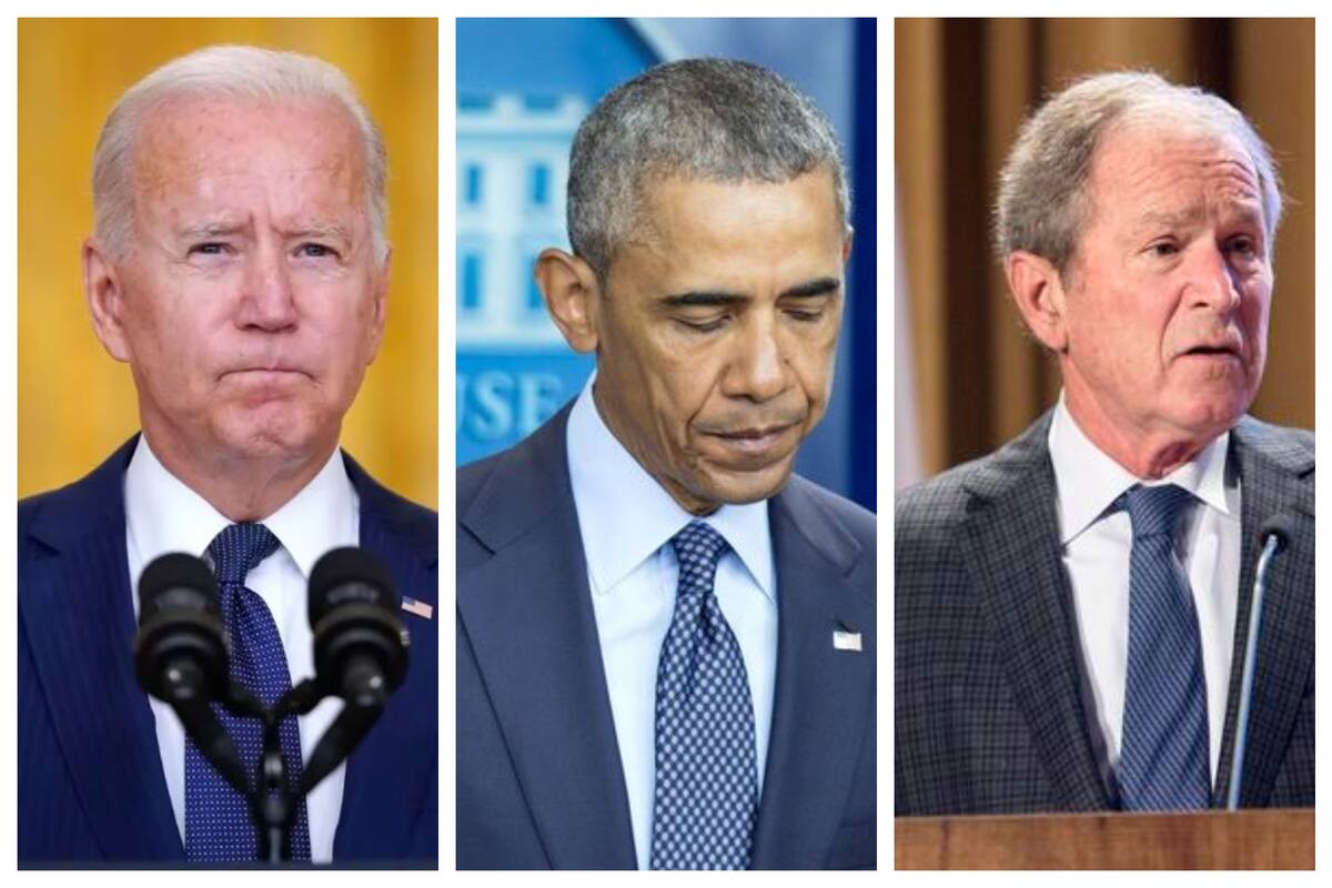El descuido de Biden que salpicó a los expresidentes Obama y Bush.
