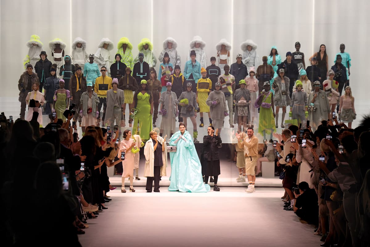 El desfile de Fendi, en el New York Fashion Week del mes pasado