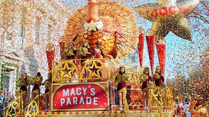 El Desfile de Macy's en Nueva York se celebra el 27 de noviembre por el Thanksgiving