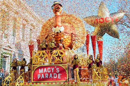 El Desfile de Macy's en Nueva York se celebra el 27 de noviembre por el Thanksgiving