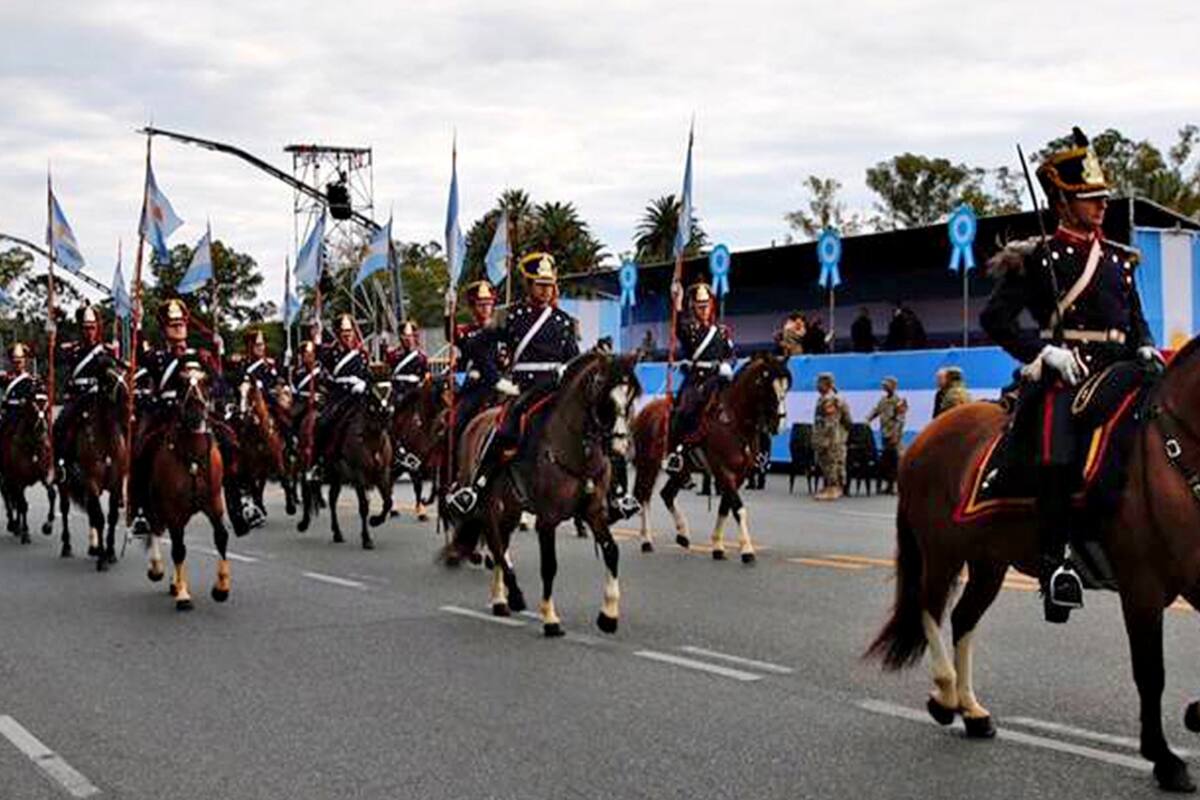 El desfile del 9 de julio por el día de la Independencia