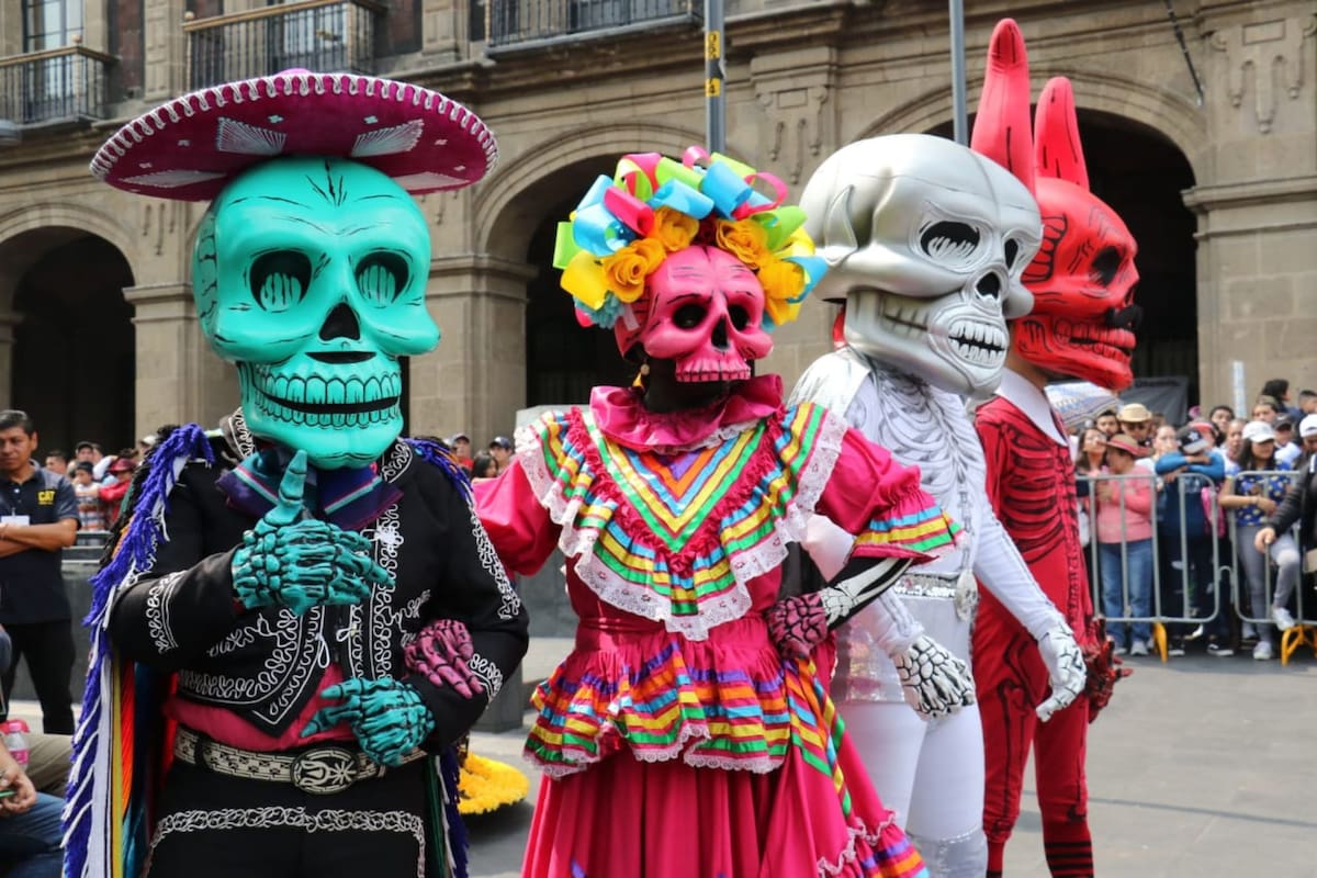 El desfile del Día de Muertos es una de las festividades más emblemáticas de México (Jefatura de Gobierno de México)