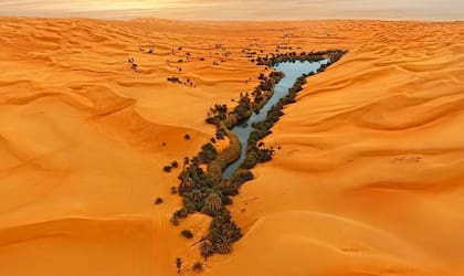 El desierto de Libia está lleno de sorpresas para los científicos (Foto: @miguelmorenatti)