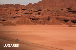 El Desierto del Diablo está ubicado en la localidad de Tolar Grande, provincia de Salta.