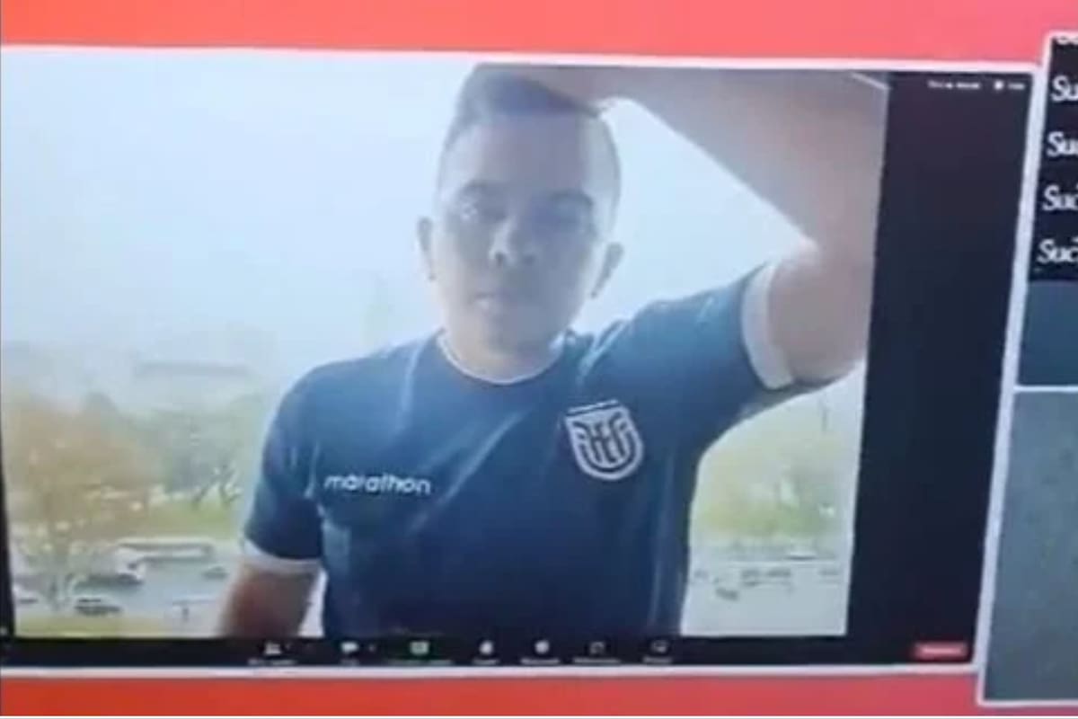 El desliz del periodista ecuatoriano que dio la vuelta al mundo