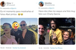 El desopilante hilo de Twitter con celebridades que tienen sus dobles en las calles del país (Foto: Twitter @PintuuJulii /@VaaleCaruso)