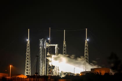 El despegue fue pasadas las 7.15 (horas argentina)