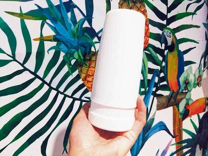El despolvillador separa con un filtro interno el polvillo de la yerba, suaviza el sabor y reduce posibles malestares estomacales