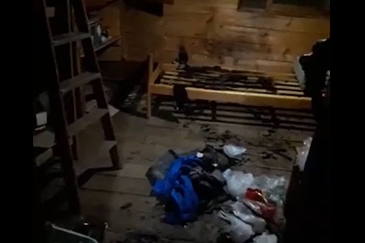 El después del incendio en un complejo de viviendas de El Bolsón